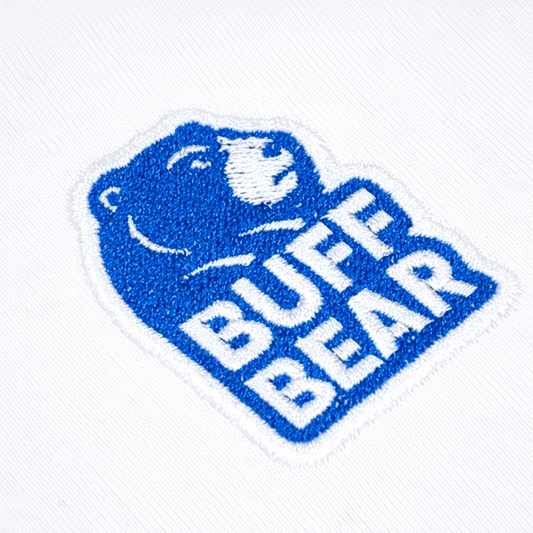 BUFF BEAR TANK - White